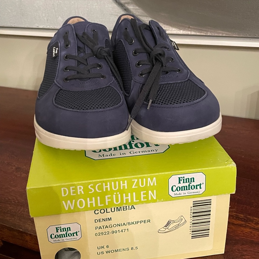 Finn Comfort Columbia Denim Woman’s US 8.5